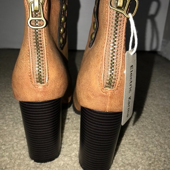 Leather Booties - Picture 2 of 6